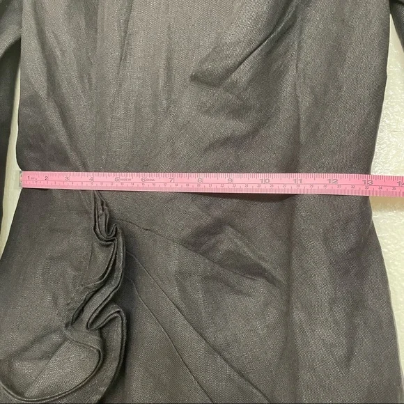 Sofia The Label Elsa Long Sleeve Linen Dress - Picture 11 of 14